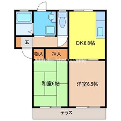 フォーレスゆさとS棟の物件間取画像